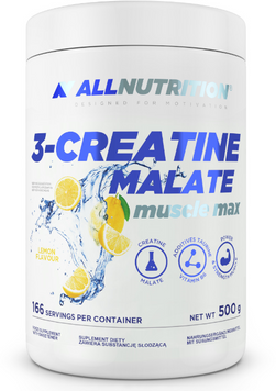 Креатин Allnutrition 3-Creatine Malate muscle max 500 g / 166 servings / Lemon 1032640 фото