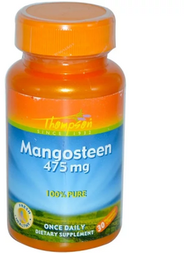 Thompson Mangosteen 475 mg 30 Veggie Caps Мангостин 551532 фото