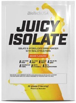 Протеин BioTechUSA Juicy Isolate 25g / 1 serving/ Orange 990141 фото