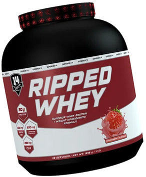 Протеин Superior Ripped Whey 1816g / 42 servings / Strawberry 1038314 фото