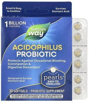 Nature's Way Acidophilus Probiotic - 30 softgels 1453421 фото