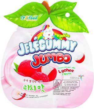 Желейки Starfood Jumbo Lychee Kiokio 35 г 1462547 фото