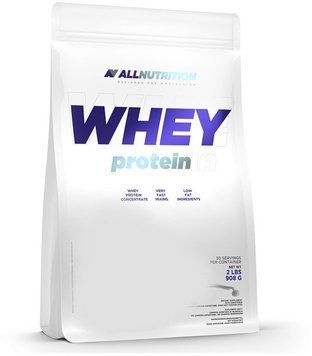 Протеин AllNutrition Whey Protein 908 g /27 servings/ Strawberry 768373 фото