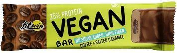 FitWin Vegan Bar - 12x60g Coffee & Salted Caramel 1459732 фото