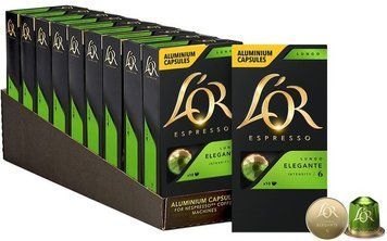 Кофе в капсулах L'OR Lungo Elegante шоубокс 100х5.2 г (8711000360712) 1381655 фото