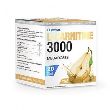 Жиросжигатель Quamtrax L-Carnitine 3000 20x25 ml Pear 721331 фото