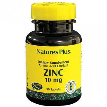 Natures Plus Zinc 10 mg 90 tabs Цинк 492054 фото
