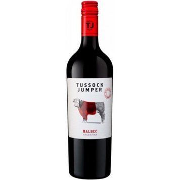 Вино Tussock Jumper, Malbec, 13%, червоне сухе, 0,75 л (PRV3760204540128) 794274 фото