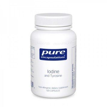 Pure Encapsulations Iodine & Tyrosine 120 caps Йод и Тирозин (PE-00384) 554078 фото