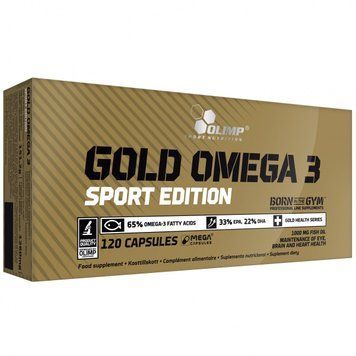 Olimp Gold Omega 3 Sport Edition 120 caps 493558 фото