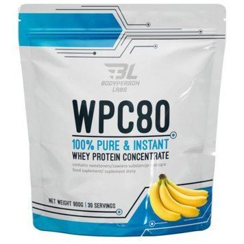 Bodyperson Labs WPC80 900 g / 30 servings / Banana 1039965 фото