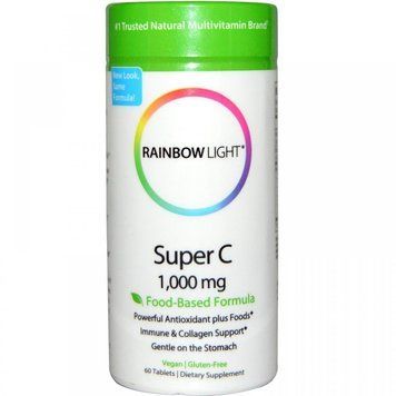 Rainbow Light Super C 1,000 mg 60 Tab Витамин C 535518 фото