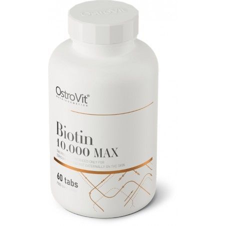 OstroVit Biotin 10.000 Max Биотин 60 таблеток 1072828 фото