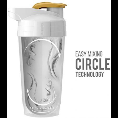 Шейкер Nutrend Shaker 2021 700 ml transparent with gold 1101985 фото