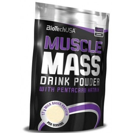 BioTechUSA Muscle Mass 4000 g /57 servings/ Strawberry) 399578 фото