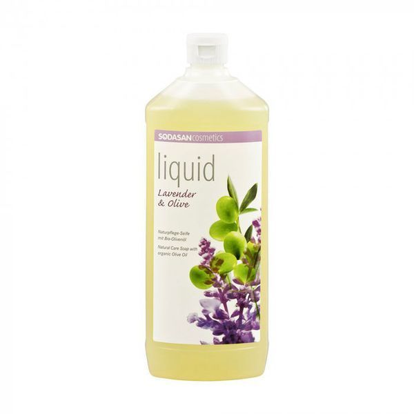 Sodasan Lavender-Olive Органическое жидкое мыло 1 л 896394 фото