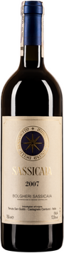 Вино Tenuta San Guido Sassicaia 2007 Bolgheri красное сухое 0.75 л (STA3503330751231) 1244474 фото