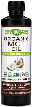 Nature's Way, MCT Oil, 16 fl oz (480 ml) (NWY-10895) 606558 фото
