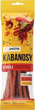 Мясные снеки Дмитрук CHILI из свинины с перцем чили 100 г (4820247140040) 1037554 фото