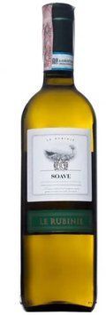 Вино Verga Le Rubinie Soave DOC, біле, сухе, 0.75л 11.5% (PLK8000128084342) 1166298 фото