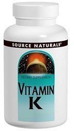 Source Naturals Vitamine K, 500 mcg, 200 Tab 417217 фото