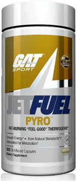 Жиросжигатель GAT JetFUEL Pyro 120 capsules 816745 фото