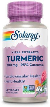 Solaray Turmeric Root Extract 300m - 60 Veg Capsules 1452596 фото