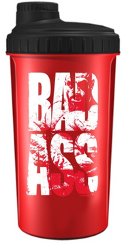 Шейкер Fitness authority BAD ASS 700 ml красно-черный 1027894 фото