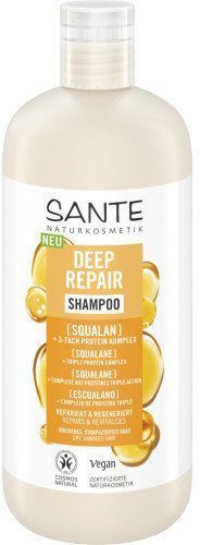 Sante Deep Repair Shampoo БІО-Шампунь для відновлення сухого пошкодженого волосся зі Скваланом 500 ml 1308798 фото