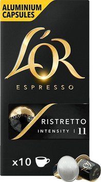 Кофе в капсулах L'OR Ristretto 11 10x5.2 г (8711000891643) 1355289 фото
