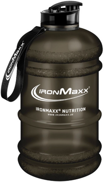 Шейкер IronMaxx IM Water Gallon 2200 ml черный - матовый 1053123 фото