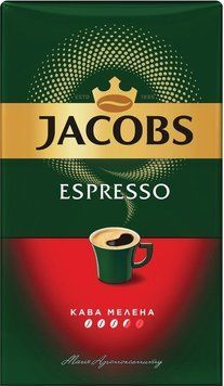 Кава мелена Jacobs Espresso 450 г (8714599106969) 1354724 фото