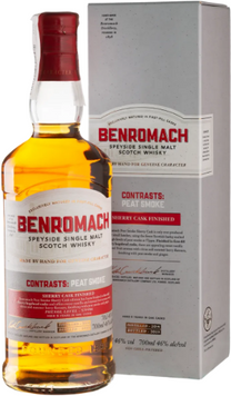 Віскі Benromach Peat Smoke Sherry 46% 0.7 л GB (BWT1865) 1247020 фото