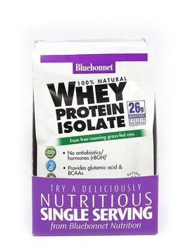 Протеин Bluebonnet Nutrition Whey Protein Isolate 208g /8 bags/ Mixed Berry 626058 фото