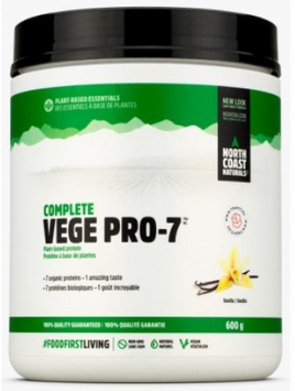 Протеин North Coast Naturals Vege Pro 7 600 g /20 servings/ Vanilla 940203 фото