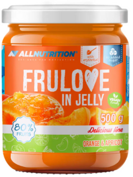Джем Allnutrition Frulove in Jelly 500 g / 100 servings / orange - apricot 1089499 фото