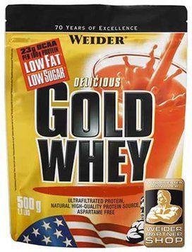Протеин Weider Gold Whey 500 g /16 servings/ Banana Split 571100 фото