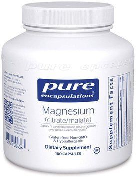 Pure Encapsulations Magnesium Citrate/Malate 180 caps (PE-00436) 607540 фото