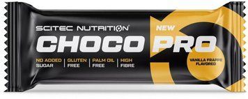 Углеводно-протеиновый батончик Scitec Nutrition Choco Pro NEW vanilla frappe 55 g 998971 фото
