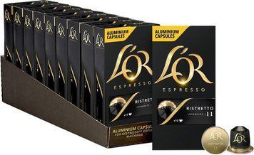Кофе в капсулах L'OR Ristretto шоубокс 100х5.2 г (8711000891650) 1381656 фото