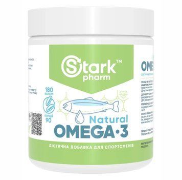 Stark Pharm Natural Omega 3 - 180 Capsules 1457999 фото