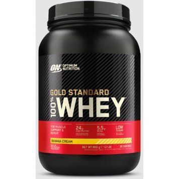 Optimum Nutrition Gold Standart 100% Whey 900 g / 30 servings / Banana Cream 1323580 фото