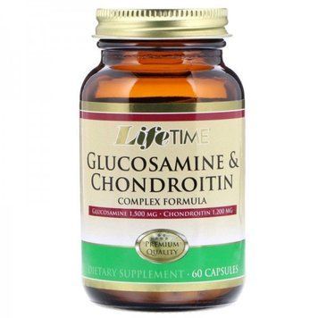 LifeTime Glucosamine Chondroitin Complex Formula 1500 mg/1200 mg 60 капсул 777247 фото
