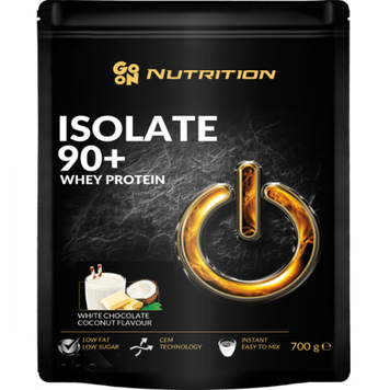 Протеин Go On Nutrition Isolate 90+ 700 g/23 servings/ White Chocolate-Coconut 539205 фото
