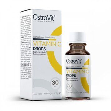 OstroVit Vitamin C Drops 30 ml /167 servings/ 392044 фото