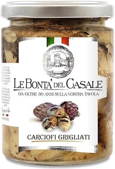 Артишоки Le Bonta' del Casale гриль в олії 314 мл (8020454000656) 1199728 фото