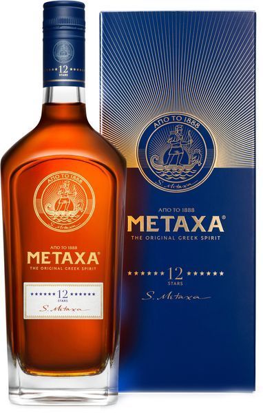 Бренди Metaxa 12 Stars, 0.7л 40%, в подарочной упаковке (BDA1BR-YFK070-012) 1176117 фото Бренди Metaxa 12 Stars, 0.7л 40%, в подарочной упаковке (BDA1BR-YFK070-012) 1176117 фото