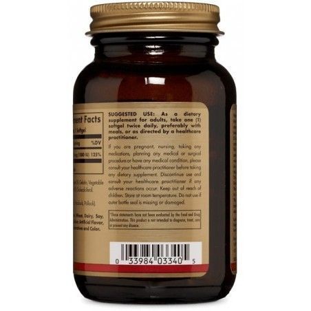 Solgar Natural Vitamin D3 (Cholecalciferol), 25 mcg 1000 IU, 250 Softgels Натуральний вітамін D3 (холекальциферол) 463619 фото