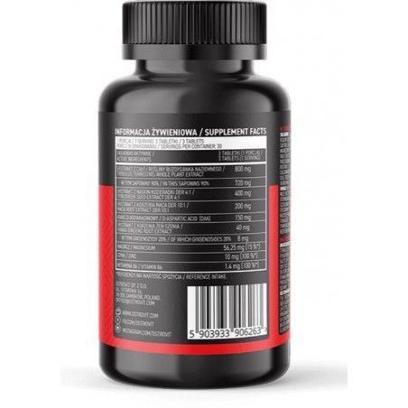 Бустер тестостерону OstroVit Testotabs 90 tabs / 30 servings 1022721 фото