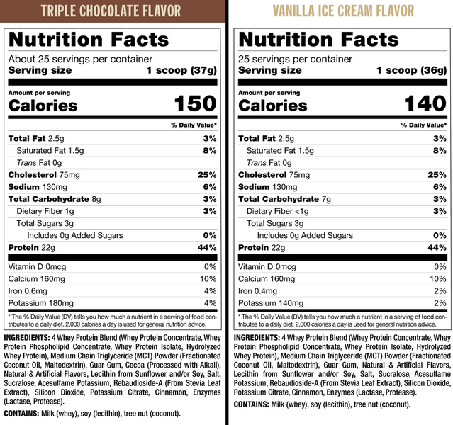 Протеин Mutant Whey Dual Chamber 1800 g /50 servings/ Triple Chocolate and Vanilla Ice Cream 719724 фото